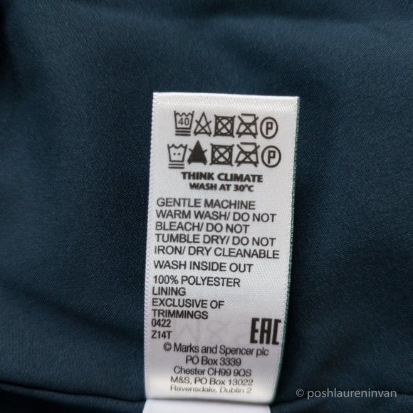 M&S Collection Striped Pleated Midi Skirt *NWT* – Size US 8 Tall - Picture 16 of 16